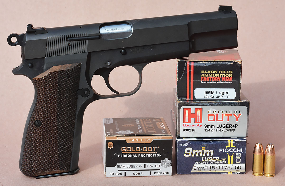 Factory loads were accurate and reliable in the Springfield SA-35.